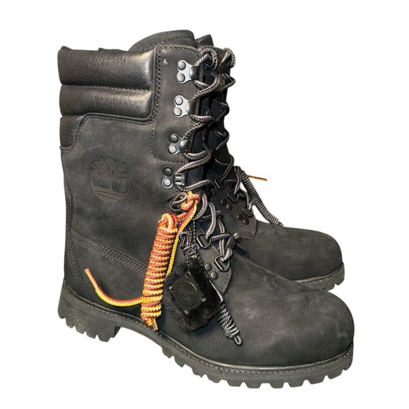 KITH Timberland Triple Black 40 Below Superboot 8 Mens 10.5 Shearling A1Q9O main image 5